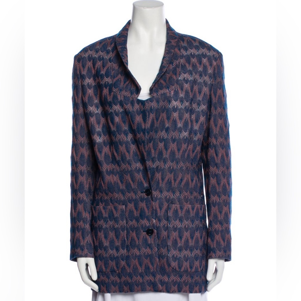 Missoni Vintage Knit Blazer Coat Sz 40 (Women’s 4-6)